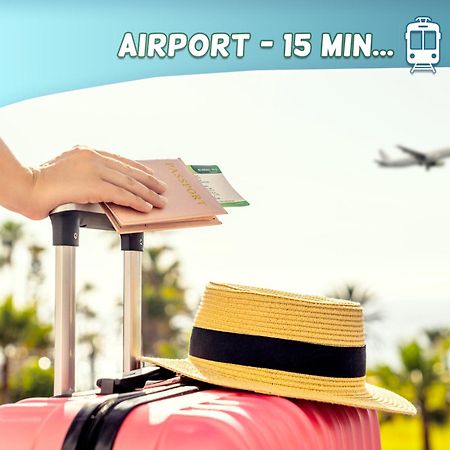 1 Min To The Beach Apartment - Kitchen - Tramway - Air Conditioner - Wifi - Promenade Des Anglais Ницца Экстерьер фото